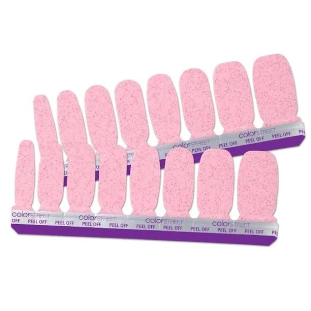 NIB 2 Color Street Pink Power Nail Polish Strips (2 SETS)